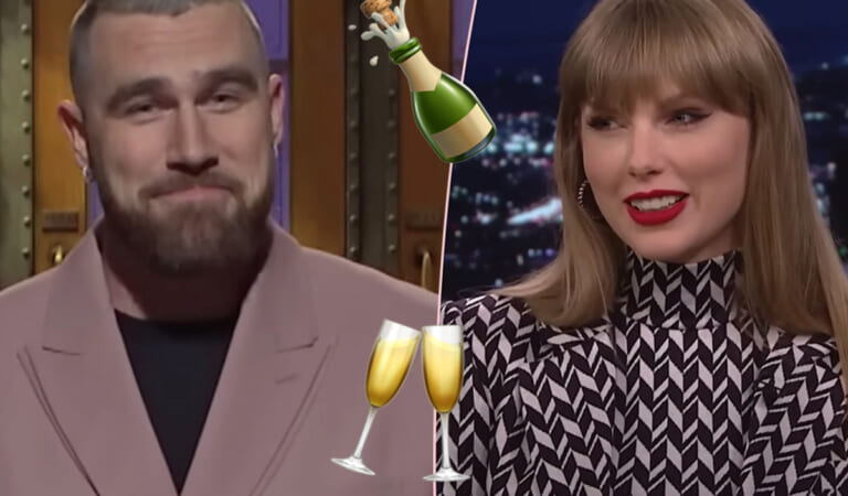 Taylor Swift Bought HOW MUCH Champagne To Party With Travis Kelce After This Weekend’s Game?!