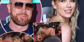 Taylor Swift Mocked By Ravens Players, But Chiefs Get Last Laugh With Win -- And She Gets Postgame Kiss!