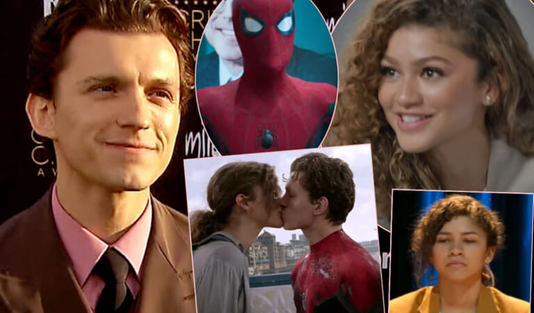 Tom Holland Says He & Zendaya Rewatch The First Spider-Man Together!