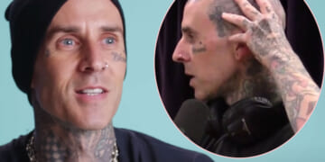Travis Barker Shows Off NEW Head Tattoo -- & Fans React: ‘How Does He Even Have Room Left?’