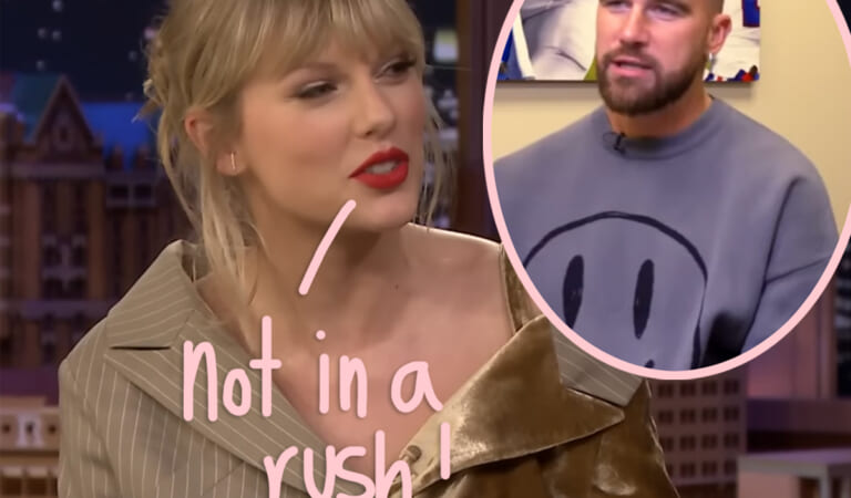 Wait, Taylor Swift & Travis Kelce Have ‘No Plans’ To Get Engaged ‘Anytime Soon’??
