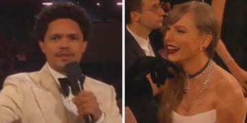 Taylor Swift Cracked Up At Trevor Noah's Jokes About Her At The Grammys, And Now The Internet Is Praising Him For Being "Respectful But Funny"