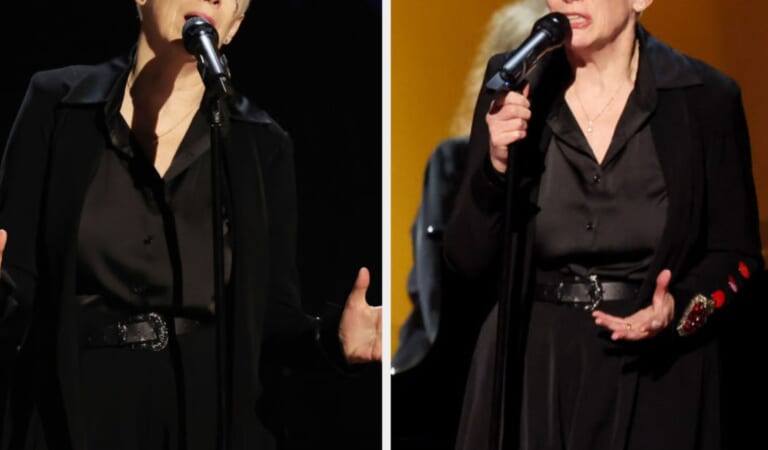 Annie Lennox Just Called For A Ceasefire At The Grammys In A Moving Tribute To Sinéad O'Connor