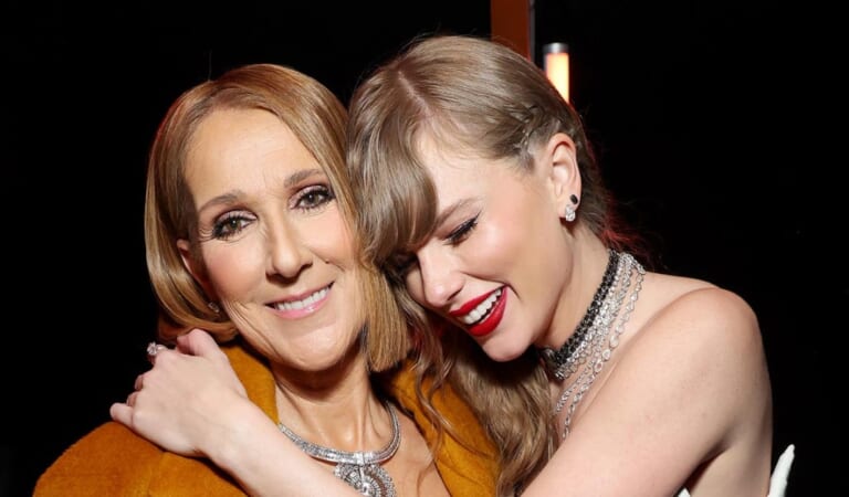 Taylor Swift, Celine Dion Hug After Awkward 2024 Grammys Moment