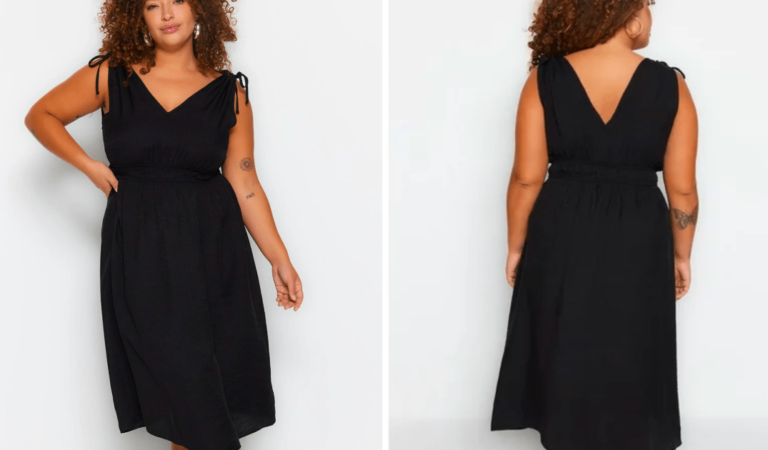 Warm Up With This A-Line Dress Just in Time for Spring