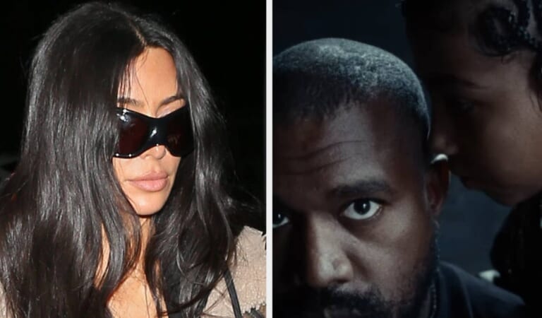 Kim Kardashian Posted Kanye West’s New Music Video After They Shocked Fans By Going To Dinner Together Following All The Messy Divorce Drama