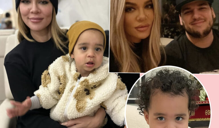 Khloé Kardashian Posts New Pics Of Son Tatum & Fans Are Shocked At How Closely He Resembles Rob!