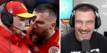 Travis Kelce’s Revelation That He Was Kicked Out Of Preschool For Throwing A Chair At His Teacher Has Resurfaced Amid His “Aggressive” And “Disrespectful” Super Bowl Behavior