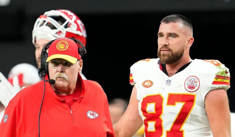 Travis Kelce Weighs In on ‘Heated’ Sideline Exchange With Andy Reid