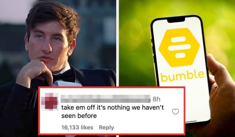 Barry Keoghan Posed For A Thirst Trap For Bumble's Instagram, And The Comments For It Are Feral