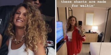 Turns Out No One Noticed How Baffling Blake Lively's Shoes Were At The Super Bowl