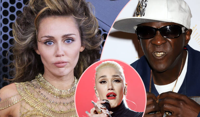 Flavor Flav Says Miley Cyrus SMACKED HIM IN THE FACE – Because He Mistook Her For Gwen Stefani?!