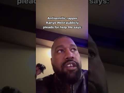 Antisemitic Rapper Kanye West Publicly Pleads For Help! He Says…