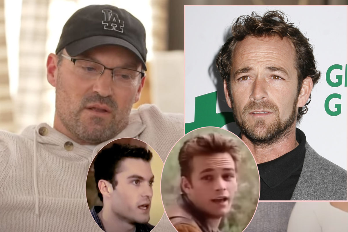 Brian Austin Green Kept Texting 90210 Co-Star Luke Perry After His Death -- Because He Couldn’t ‘Process’ It
