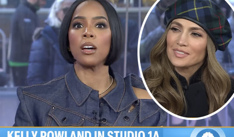 Kelly Rowland WALKED OFF Set Of Today Show? Because Of Jennifer Lopez?!