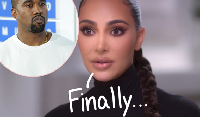 Kim Kardashian & Kanye West Have FINALLY ‘Managed An Amicable Relationship’ After Endless Post-Divorce Drama!