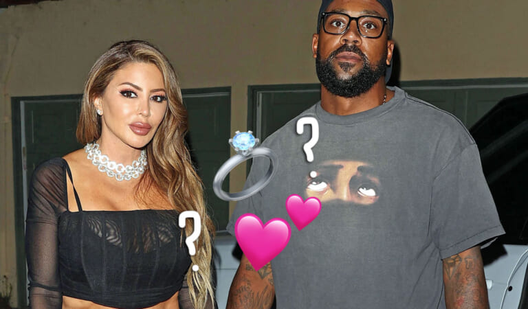Larsa Pippen & Marcus Jordan Spotted ON VALENTINE’S DATE After Breakup! And She’s Wearing A Diamond Ring!
