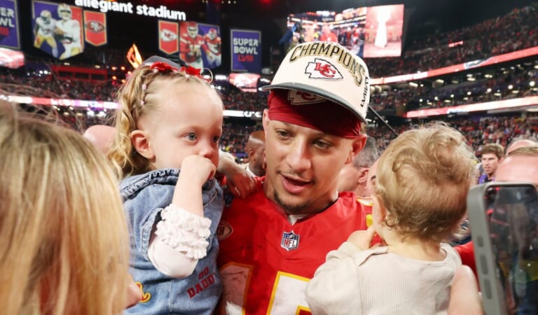 NFL Players Celebrating Super Bowl Wins With Their Kids: Pics