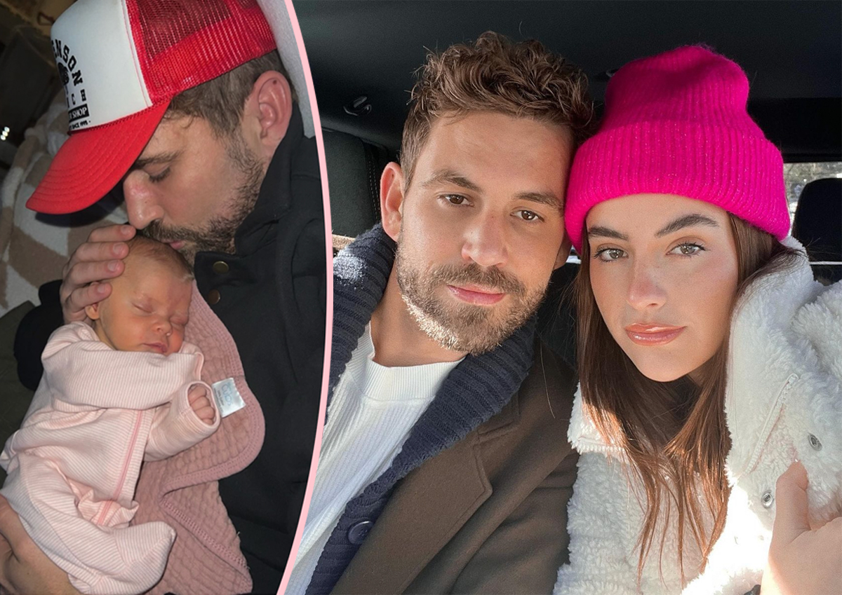 Nick Viall & Natalie Joy Share 'Extremely Painful' Details Of Daughter's Birth