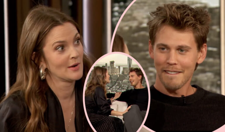 OMG Was Austin Butler Flirting With Drew Barrymore In This Interview?!