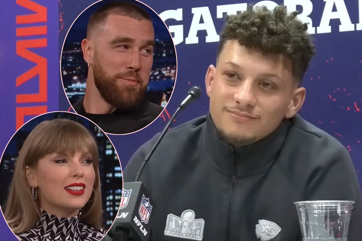 Patrick Mahomes Is ‘Happy’ To Be ‘A Little Bit A Part’ Of Travis Kelce & Taylor Swift’s Relationship!