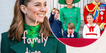 Princess Catherine Leaves Windsor Castle For The First Time Since Abdominal Surgery To Join William & Kids At Country Estate!