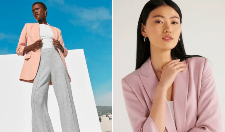 Serve Boss Babe Vibes in This Sophisticated Pastel Blazer