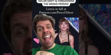 Taylor Swift Is Threatening The Wrong Person! | Perez Hilton