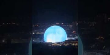 The Sphere From Above! Las Vegas Dazzled By THIS!