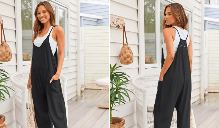This Halara Jumpsuit Lookalike Is My Go-To Shopping Outfit
