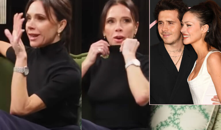 WATCH Victoria Beckham’s Hilarious Reaction To Possibly Becoming A Grandma!