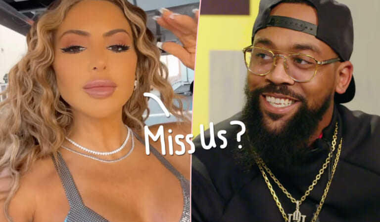 What Breakup?! Larsa Pippen & Marcus Jordan Re-Follow Each Other & Reunite Publicly For Valentine’s Day!