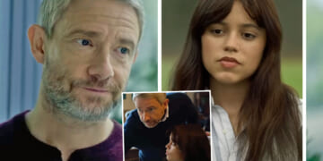 Jenna Ortega’s Sex Scene With Much Older Martin Freeman In New Film Sparks Controversy
