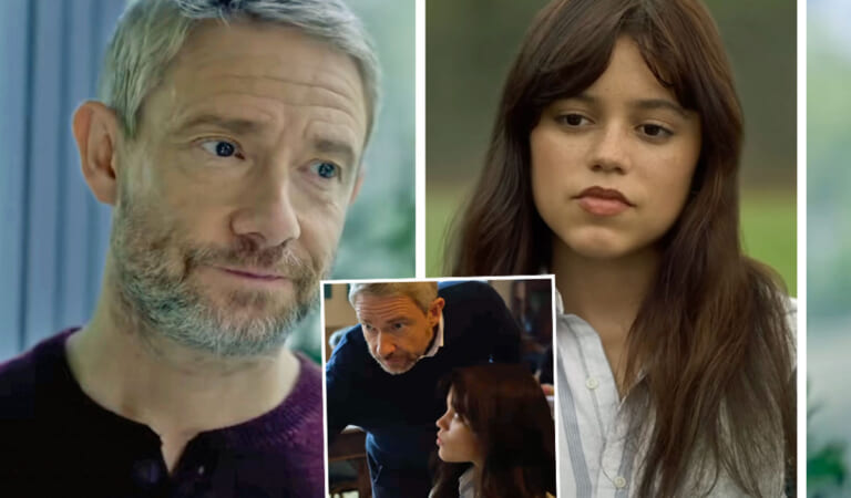 What Jenna Ortega REALLY Thought Of Controversial Sex Scene With MUCH Older Martin Freeman In New Film!