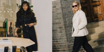 What to Wear to Work: Liz MacCuish and Jordan Mitchell