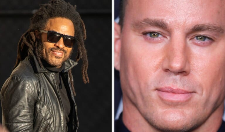 Channing Tatum's Hilarious Comment On Future Father-In-Law Lenny Kravitz' Thirst Trap Is Going Viral