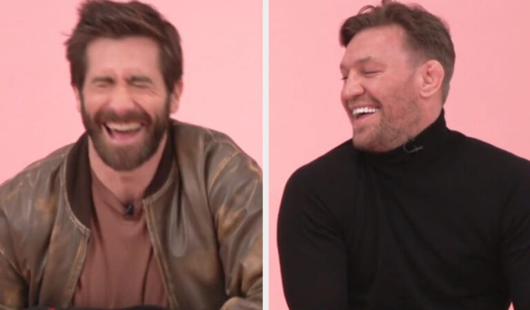 Jake Gyllenhaal And Conor McGregor Puppy Interview