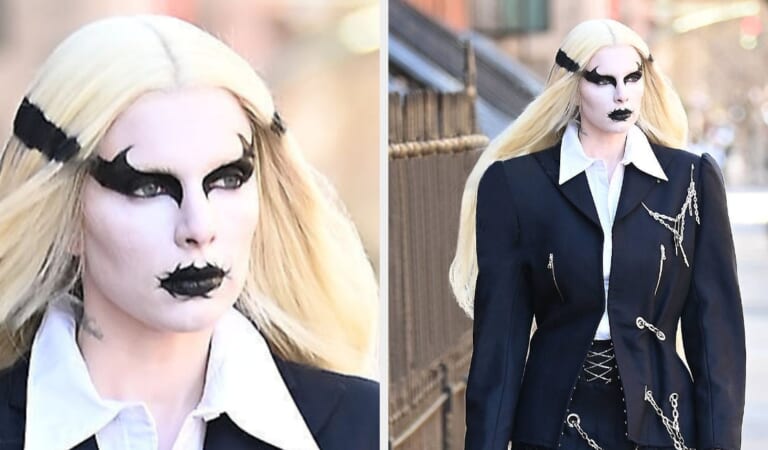 Julia Fox Showed Off Her New "Corpse Paint" Face, And It's Truly To Die For