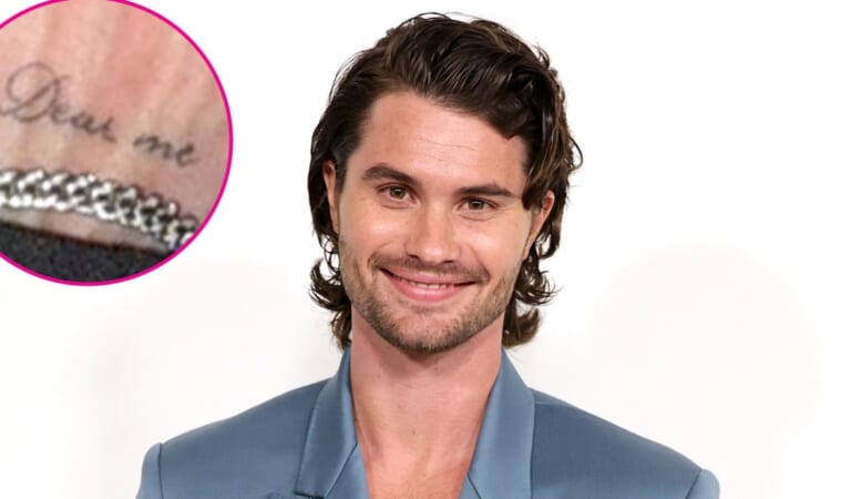 Chase Stokes Explains the Meaning Behind His ‘Dear Me’ Tattoo