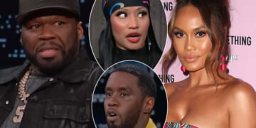 50 Cent Throws MORE Shade At Ex Daphne Joy Amid Diddy Lawsuit -- During A Nicki Minaj Concert! Watch!