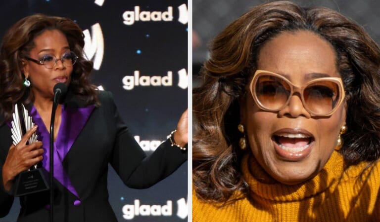 Chilli Pepper Falls During Oprah’s Glaad Awards Speech