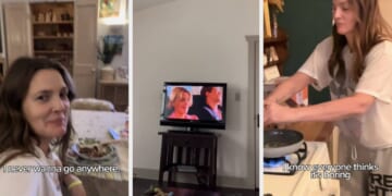 Drew Barrymore Shows Off Her Normal Home After Viral Living Room