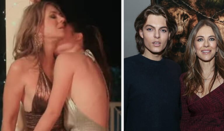 Elizabeth Hurley’s Son, Damian Hurley, Directs Her In Sex Scene