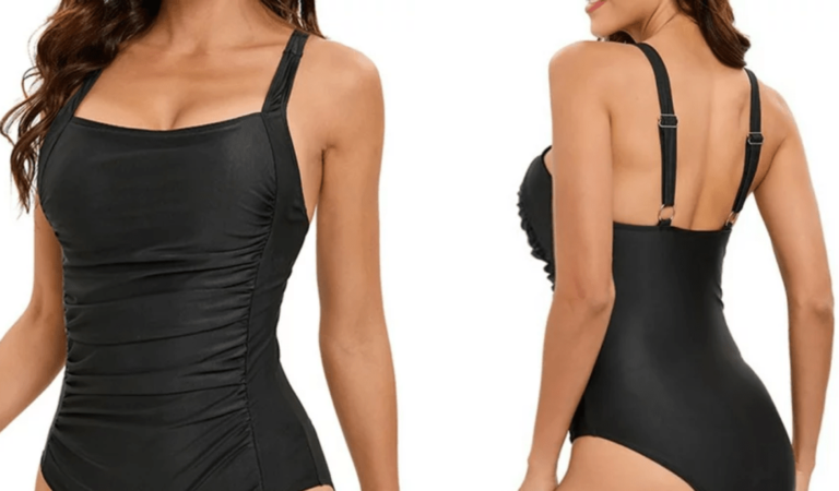 Hit the Beach in This Sexy Slimming Swimsuit – Just $24!
