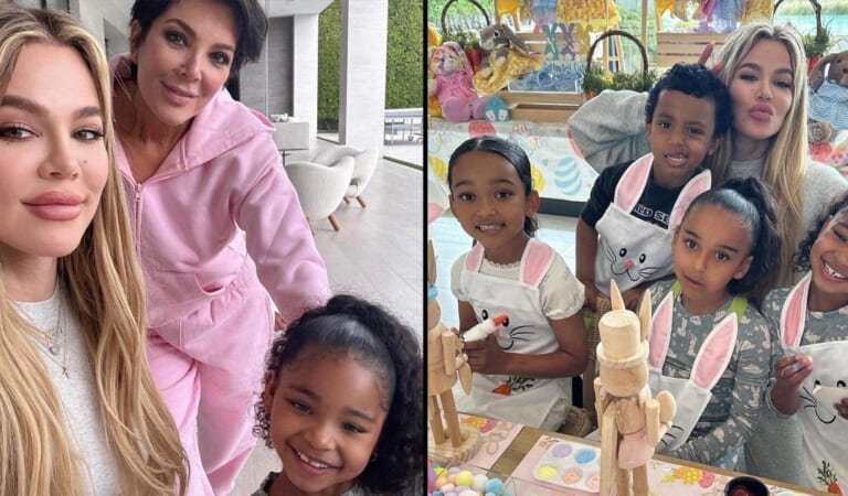 How the Kardashian-Jenner Family Celebrated Easter 2024