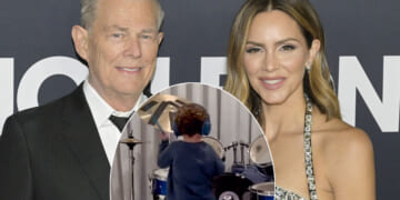 Katharine McPhee & David Foster's Prodigy Son Makes Stage Debut On Drums & It's Nothing Short Of Amazing!