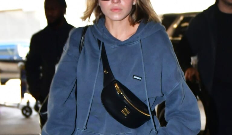 Sydney Sweeney Wore a Designer Belt Bag to the Airport