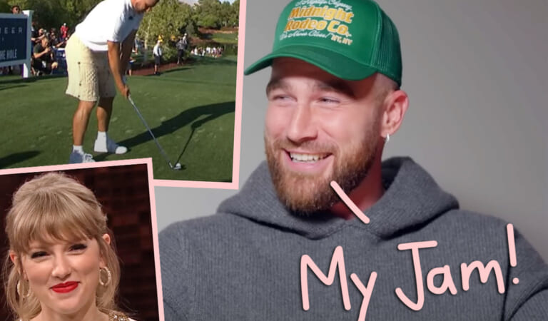 Travis Kelce Fueled By Taylor Swift’s Bad Blood While Golfing – And Shows ANOTHER Subtle Nod To Girlfriend!