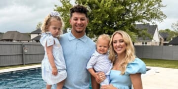 Patrick and Brittany Mahomes Celebrate Easter With Their 2 Kids