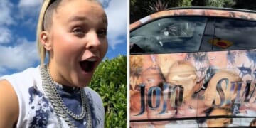 JoJo Siwa's Ridiculously Over-The-Top Car Is Going Viral Again